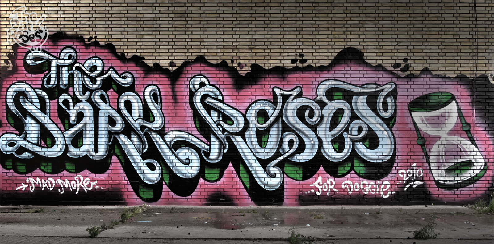 The Dark Roses made by Mad and More. Sydhavn, Copenhagen Denmark 28. August 2010